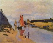 Claude Monet Hafen von Trouville USA oil painting artist